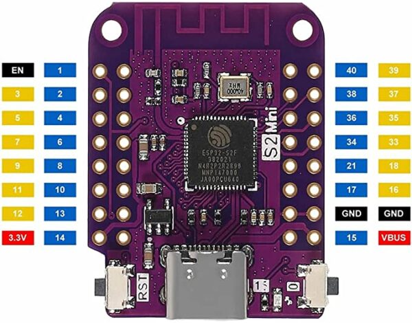 ESP32 S2 Mini MicroPython, Arduino IDE ve ESP-IDF