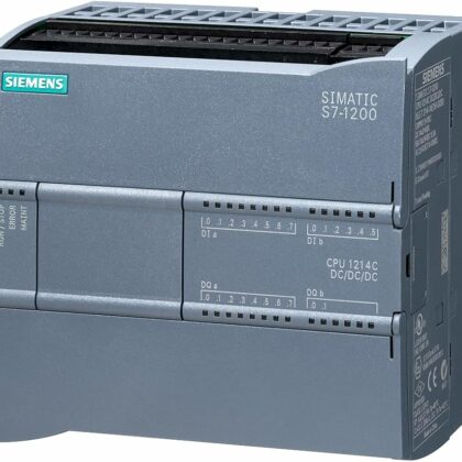 Siemens S7-1200 PLC, CPU 1214C, 6ES7212-1AE40-0XB0