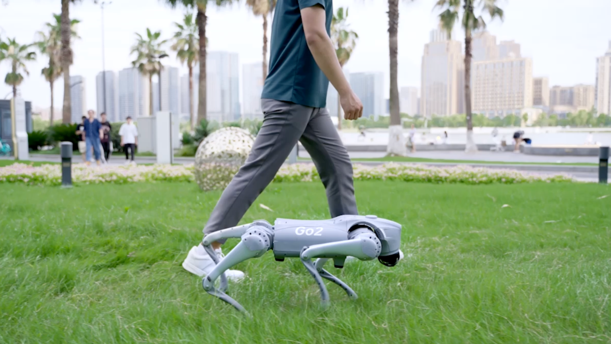 Robot Köpek Unitree Go2 Sonsuz Devrim